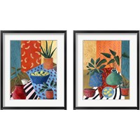 Framed Colorful Tablescape 2 Piece Framed Art Print Set