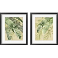 Framed 'Banana Palms 2 Piece Framed Art Print Set' border=
