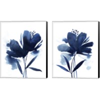 Framed 'Blazing Bloom 2 Piece Canvas Print Set' border=