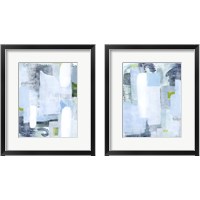 Framed 'Oceanic Shimmer 2 Piece Framed Art Print Set' border=