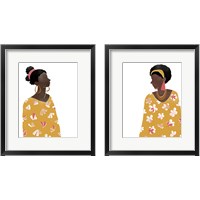 Framed Pattern Poise 2 Piece Framed Art Print Set