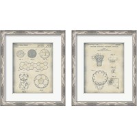 Framed 'Patented Sport 2 Piece Framed Art Print Set' border=