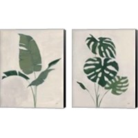 Framed Palm Botanical 2 Piece Canvas Print Set