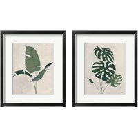 Framed Palm Botanical 2 Piece Framed Art Print Set