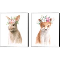 Framed Wild for Flowers 2 Piece Canvas Print Set