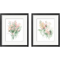 Framed Vibrant Blooms 2 Piece Framed Art Print Set