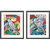 Framed Jungle Birds 2 Piece Framed Art Print Set