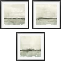 Framed 'Winter Reflections 3 Piece Framed Art Print Set' border=