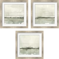Framed 'Winter Reflections 3 Piece Framed Art Print Set' border=
