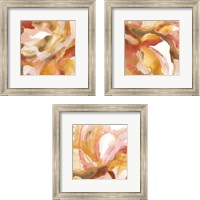 Framed Sunset Marble 3 Piece Framed Art Print Set