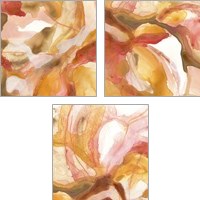 Framed Sunset Marble 3 Piece Art Print Set