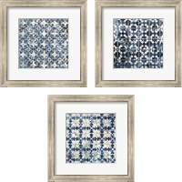 Framed Tile-Dye 3 Piece Framed Art Print Set