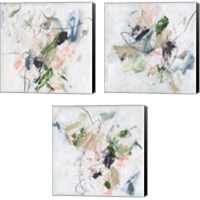 Framed 'Approaching Spring 3 Piece Canvas Print Set' border=