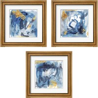 Framed 'Floating Nebula 3 Piece Framed Art Print Set' border=