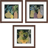 Framed Decorative Vases 3 Piece Framed Art Print Set