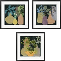 Framed Decorative Vases 3 Piece Framed Art Print Set