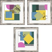 Framed 'Pianist 3 Piece Framed Art Print Set' border=