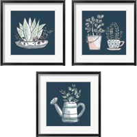 Framed Plants Life 3 Piece Framed Art Print Set