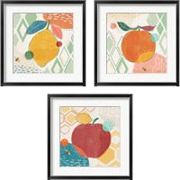 Framed Fruit Frenzy 3 Piece Framed Art Print Set