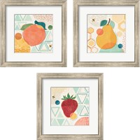 Framed Fruit Frenzy 3 Piece Framed Art Print Set