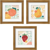 Framed Fruit Frenzy 3 Piece Framed Art Print Set