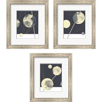 Framed 'Planetary Weights 3 Piece Framed Art Print Set' border=