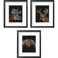 Framed Forest Dweller 3 Piece Framed Art Print Set