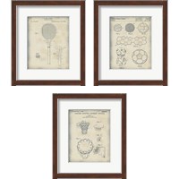 Framed Patented Sport 3 Piece Framed Art Print Set