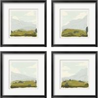 Framed Alpine Ascent  4 Piece Framed Art Print Set