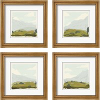 Framed Alpine Ascent  4 Piece Framed Art Print Set