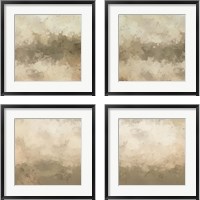 Framed Freeform 4 Piece Framed Art Print Set