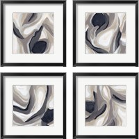 Framed Stone Ripple 4 Piece Framed Art Print Set