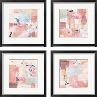 Framed 'Warm Underneath  4 Piece Framed Art Print Set' border=