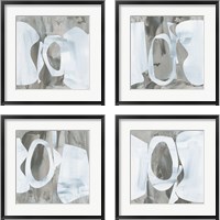 Framed 'Cave Formation 4 Piece Framed Art Print Set' border=