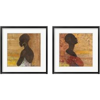 Framed 'Women of the World 2 Piece Framed Art Print Set' border=