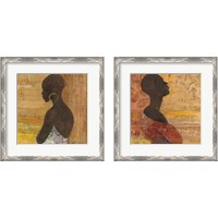 Framed 'Women of the World 2 Piece Framed Art Print Set' border=