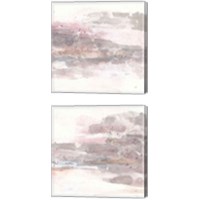 Framed 'Secondary Abstractions 2 Piece Canvas Print Set' border=
