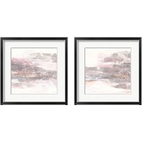 Framed 'Secondary Abstractions 2 Piece Framed Art Print Set' border=