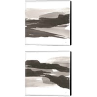 Framed 'Black and White Classic 2 Piece Canvas Print Set' border=