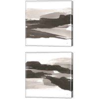 Framed 'Black and White Classic 2 Piece Canvas Print Set' border=
