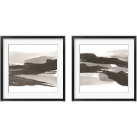 Framed Black and White Classic 2 Piece Framed Art Print Set
