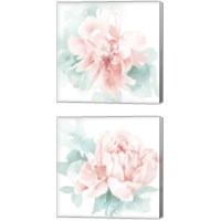 Framed 'Poetic Blooming 2 Piece Canvas Print Set' border=