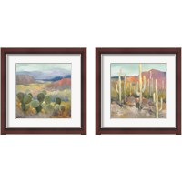 Framed 'High Desert 2 Piece Framed Art Print Set' border=