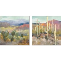 Framed 'High Desert 2 Piece Art Print Set' border=