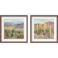 Framed 'High Desert 2 Piece Framed Art Print Set' border=