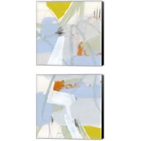 Framed 'Colorful Crop 2 Piece Canvas Print Set' border=