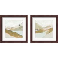 Framed 'Fading Valley 2 Piece Framed Art Print Set' border=