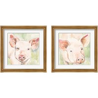 Framed Sunny the Pig 2 Piece Framed Art Print Set