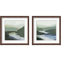 Framed Riverbend Landscape 2 Piece Framed Art Print Set