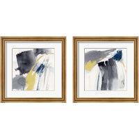 Framed Lemon and Indigo 2 Piece Framed Art Print Set
